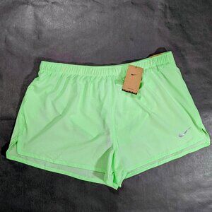 Nike Green Fast Dri-Fit 3” Brief-Lined Running Shorts Size 3XL FN3355-376 NWT